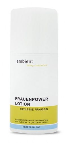 Frauenpower-Lotion